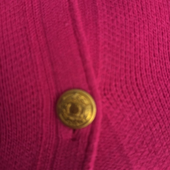 Zara Hot Pink short sleeve sweater - Picture 2 of 3